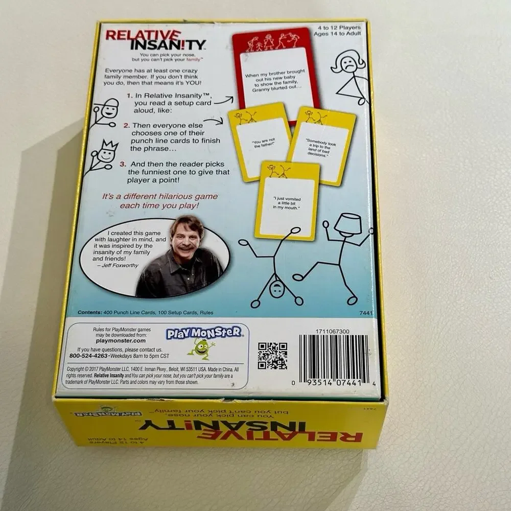 Relative Insanity Card Game - Picture 4 of 4